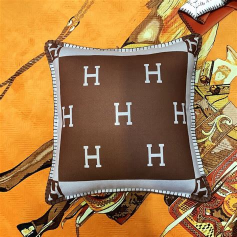 hermes pillow fake|hermes throw pillows.